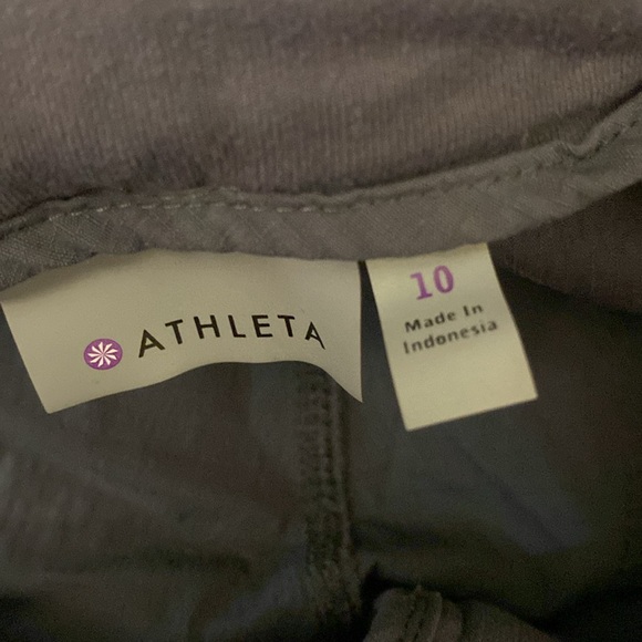 Athleta Trekkie 2.0 Jogger Pants Size 10 Color Gray - Picture 9 of 11